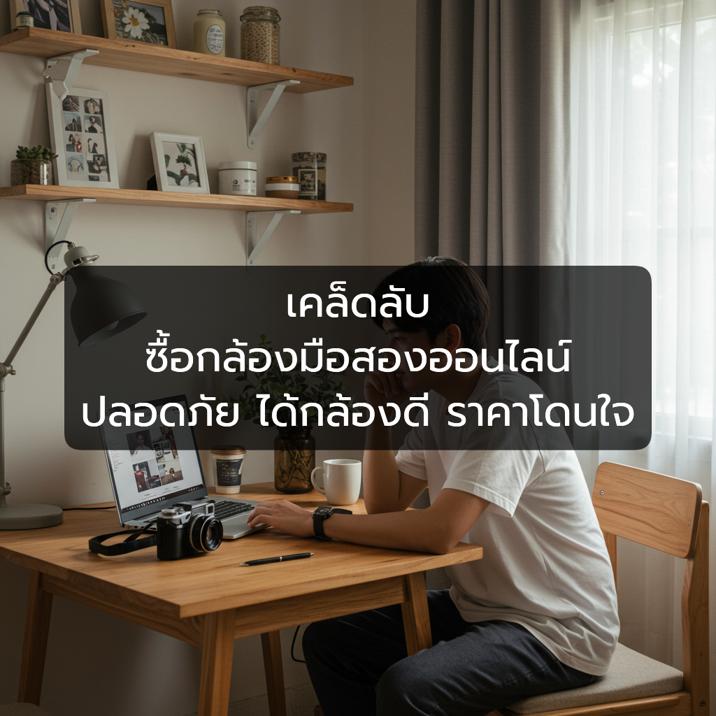 เคล็ดลับ ซื้อกล้องมือสองออนไลน์ ปลอดภัย ได้กล้องดี ราคาโดนใจ
