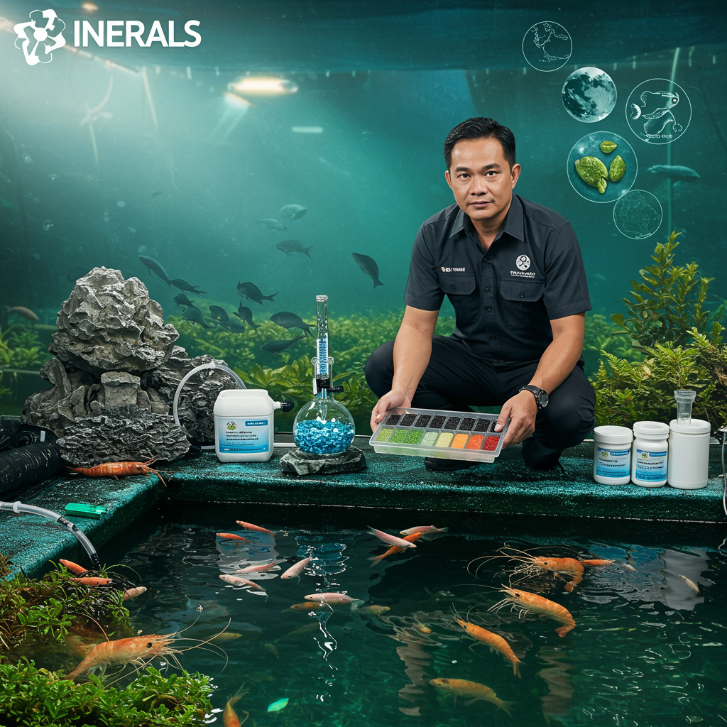 เจาะลึกความสำคัญของ แร่ธาตุสำหรับสัตว์น้ำ หัวใจหลักของการเลี้ยงในบ่อ